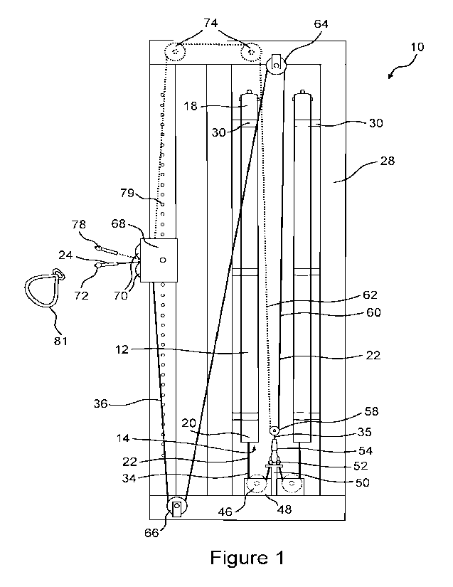 A single figure which represents the drawing illustrating the invention.